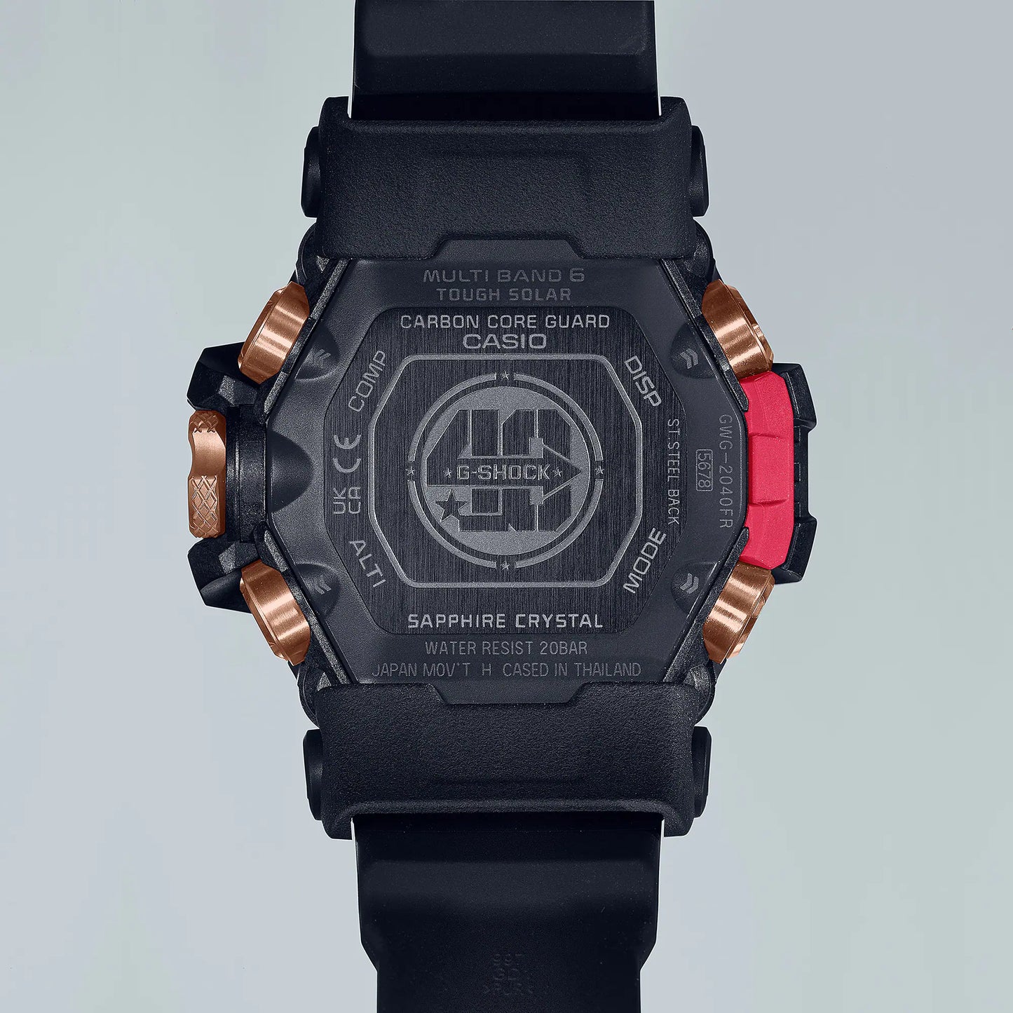 Casio G-Shock 40th Anniversary Flare Red Limited Watch - GWG-2040FR-1
