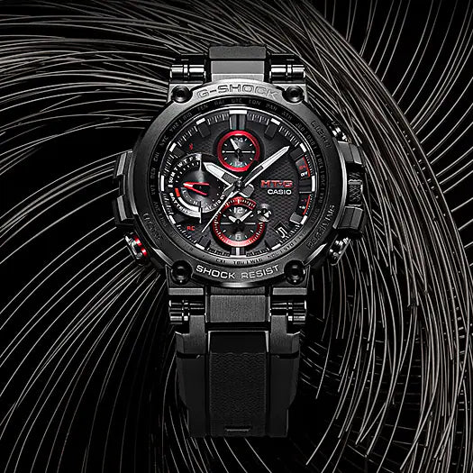 Casio G-Shock MTG Tough Solar Radio Controlled Bluetooth Watch - MTG-B1000B-1
