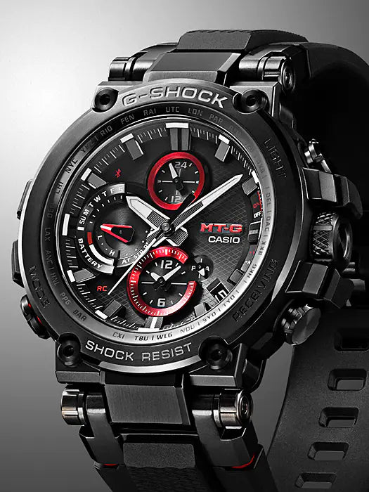 Casio G-Shock MTG Tough Solar Radio Controlled Bluetooth Watch - MTG-B1000B-1