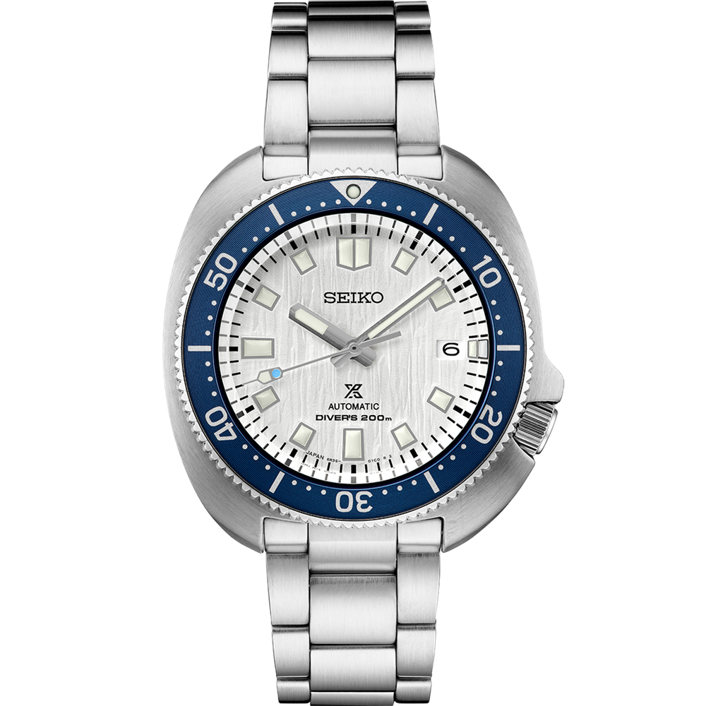Seiko Prospex Save The Ocean Glacier 42.7 MM 1970 Automatic Watch SPB301J1