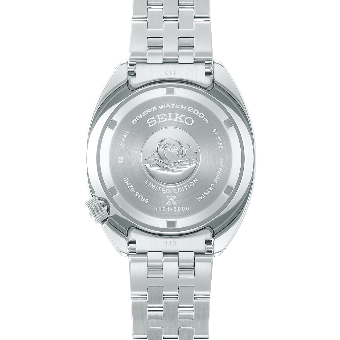 Seiko Prospex 110th Anniversary Save The Ocean Limited Edition SS Watch SPB333J1