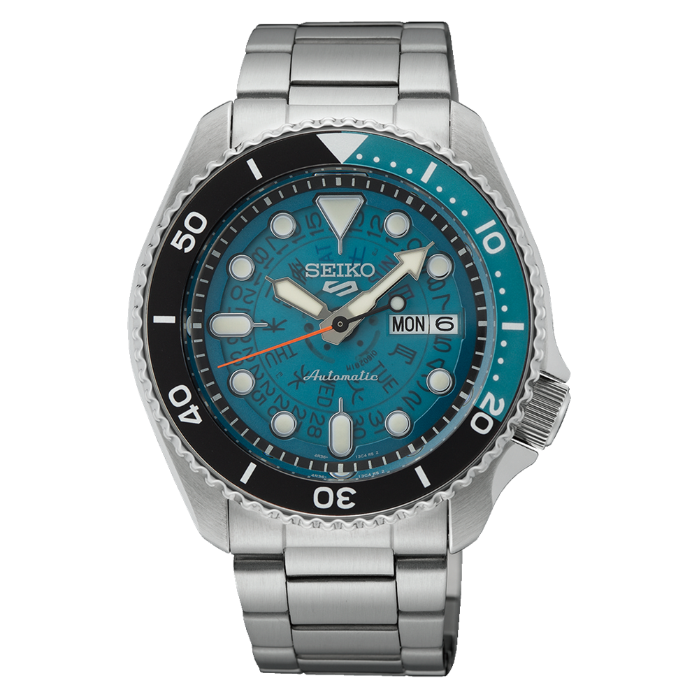 Seiko 5 Sports SKX Sports Style 42.5 MM SS Automatic Blue Dial Watch SRPJ45K1