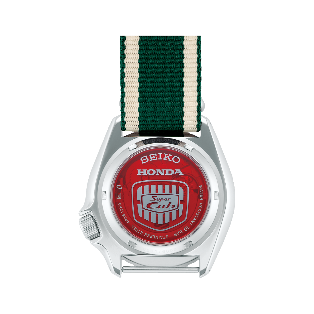 Seiko 5 Sports SKX Sense Style Honda Super Cub Limited Edition Watch SRPJ49K1
