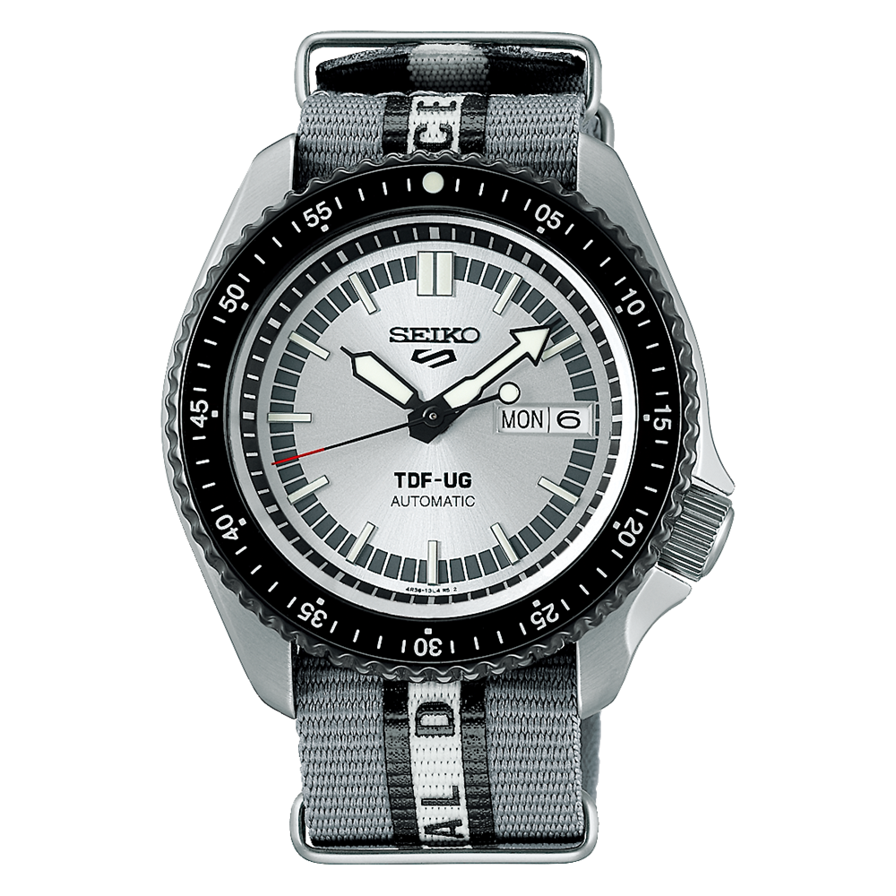 Seiko 5 Sports 55th Anniversary UltraSeven Limited Edition 42.5MM Watch SRPJ79K1
