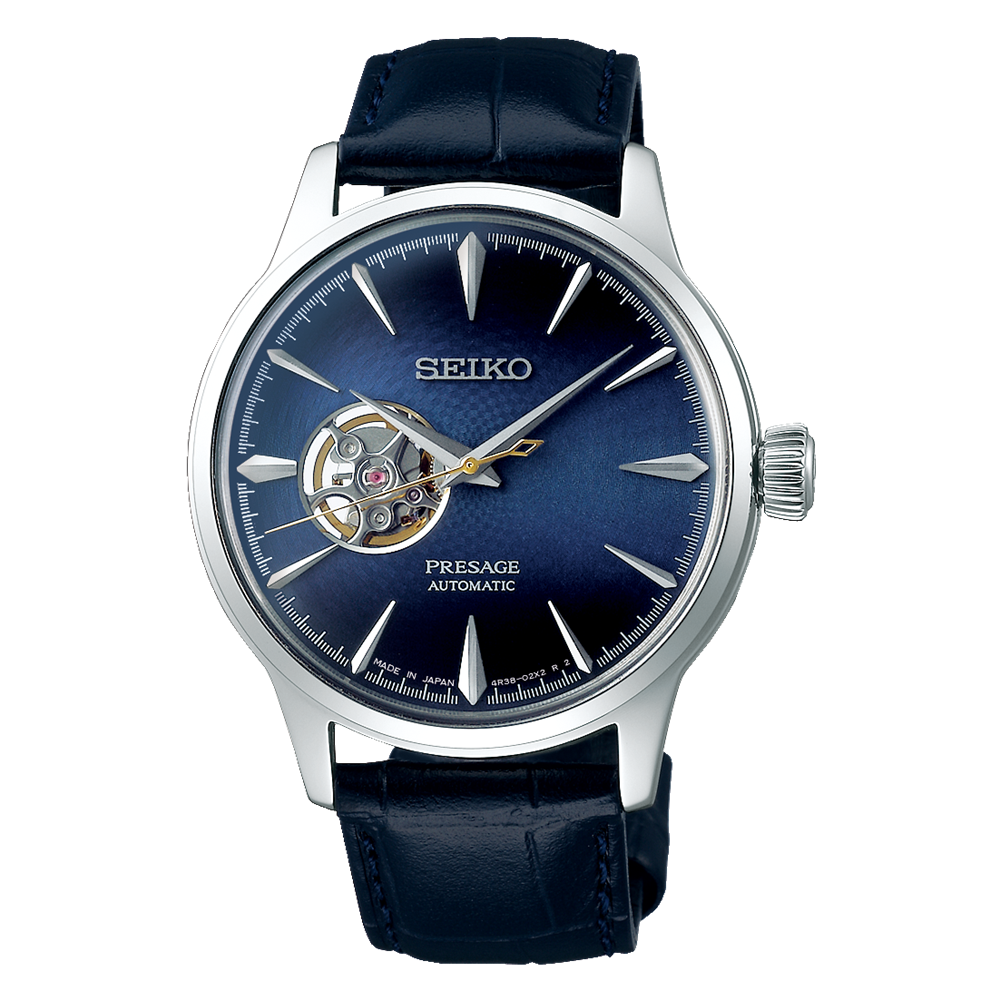 Seiko Presage Cocktail 40.5 MM Automatic SS Blue Dial Watch SSA405J1