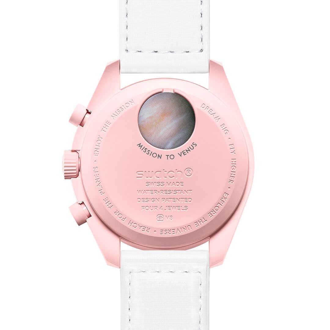 MoonSwatch Mission To Venus Swatch x Omega SO33P100