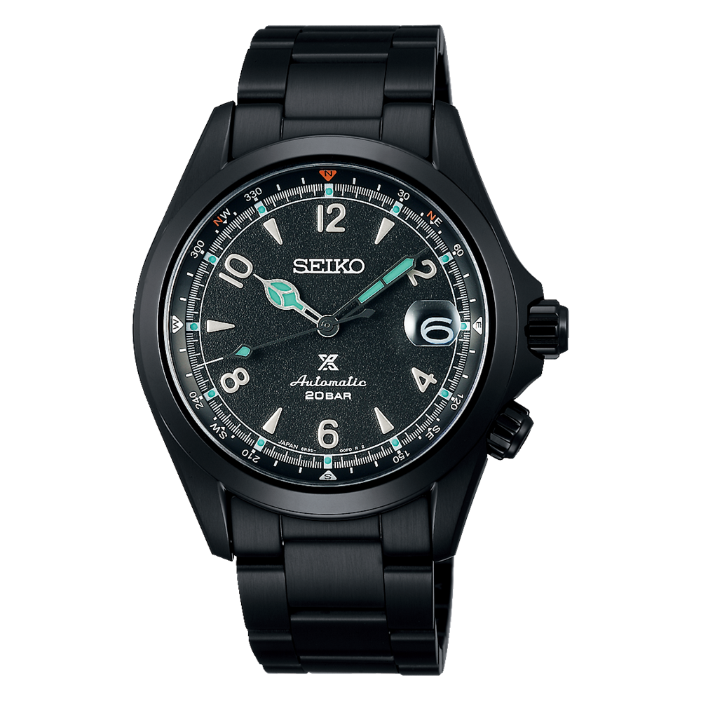 Seiko Prospex Alpinist The Black Series LE 39.5 MM Automatic Watch SPB337J1