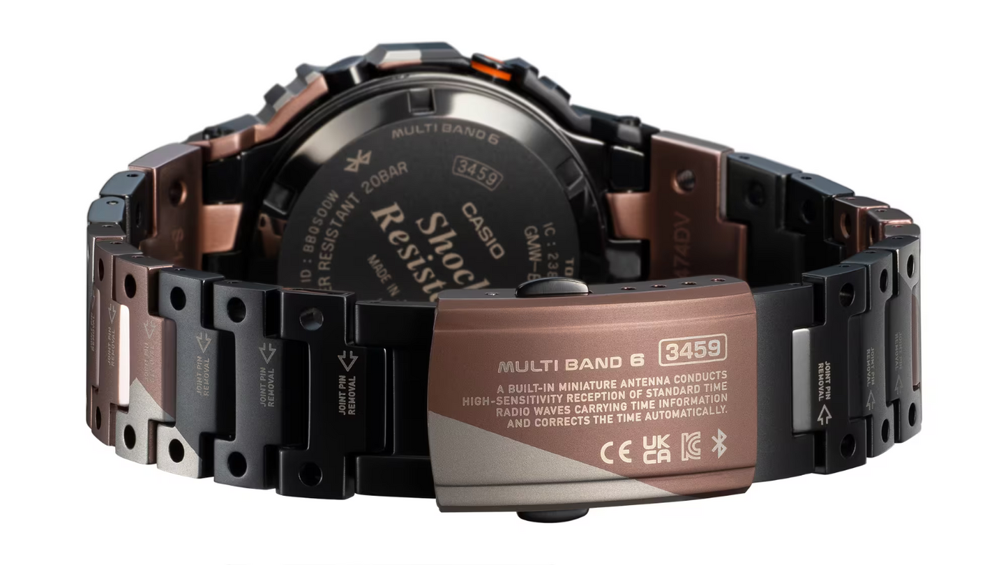 Casio G-Shock Multiband 6 Titanium Digital Men's Solar Watch GMW-B5000TVB-1
