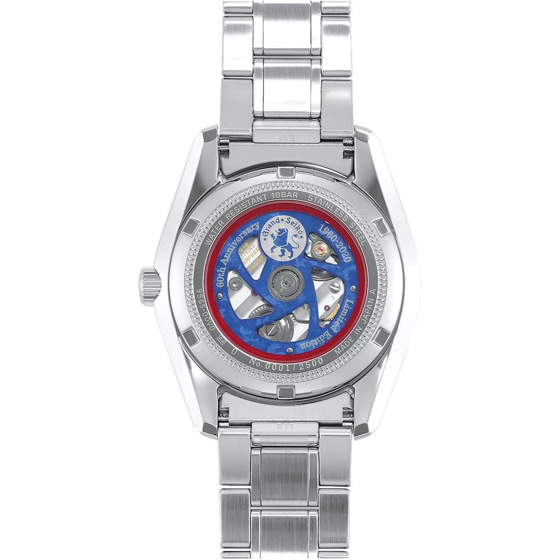 Grand Seiko Heritage Collection 60th Anniversary LE Of 2500 40 MM Watch SBGR321