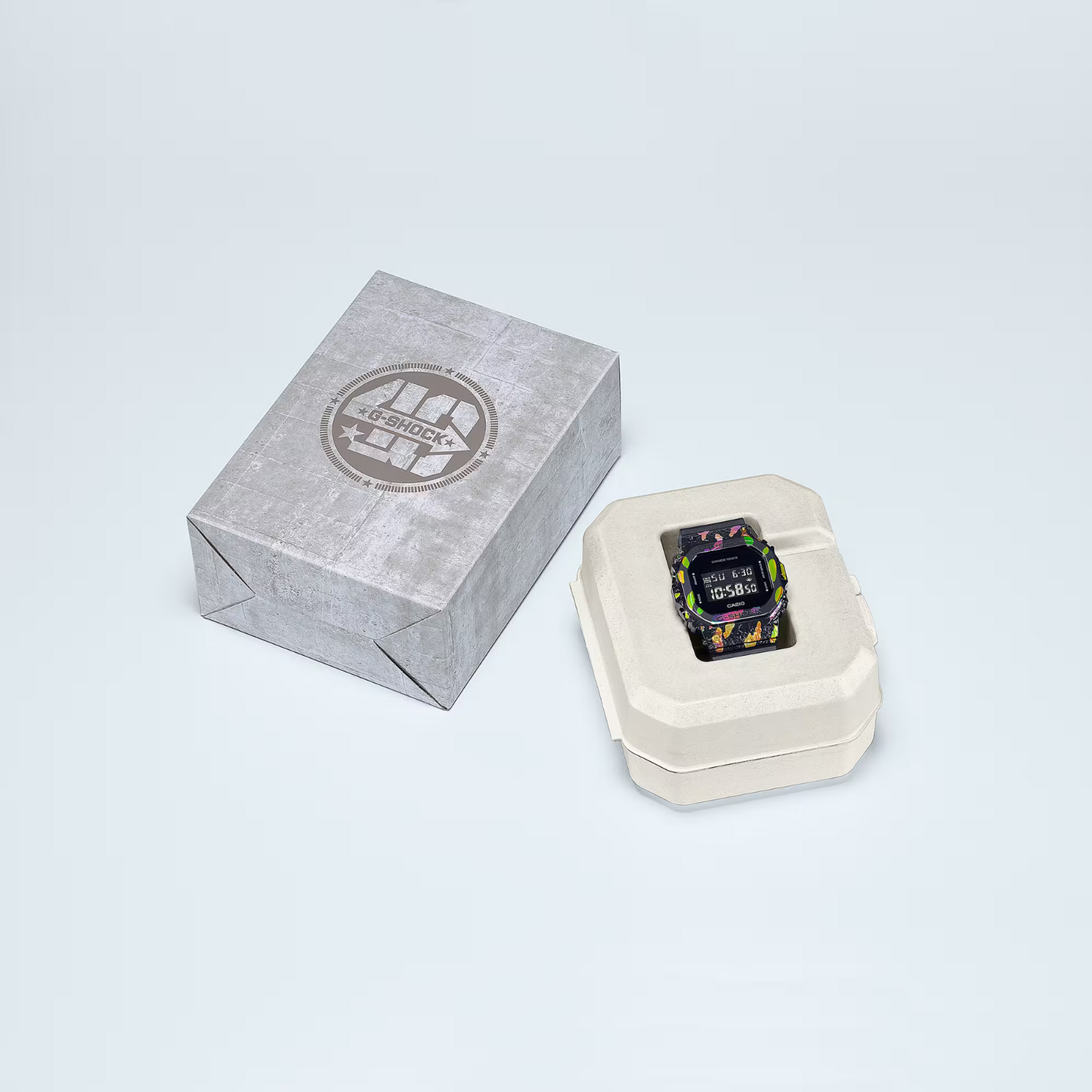 Casio G-Shock Digital 40th Anniversary Adventurer's Stone LE Watch GM-5640GEM-1
