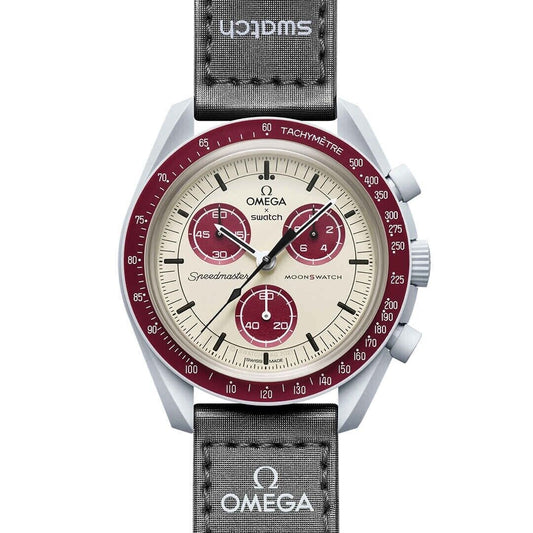 Omega x Swatch Bioceramic Moonswatch Mission To Pluto SO33M101