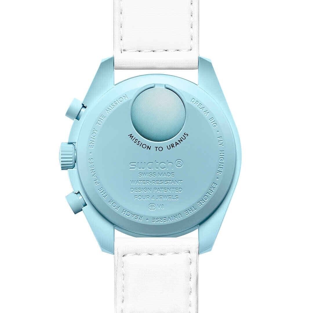 Omega x Swatch Bioceramic Moonswatch Mission To Uranus SO33L100