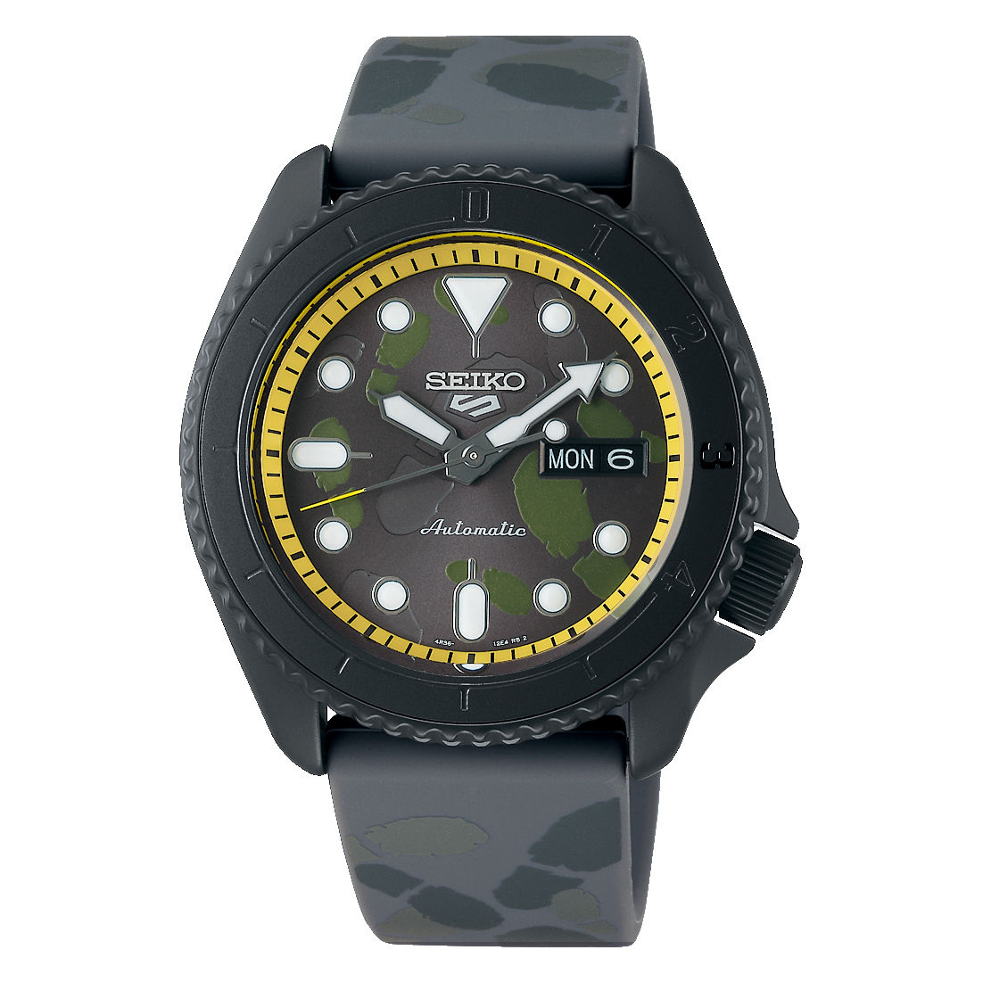 Seiko 5 Sports One Piece Vinsmoke Sanji Automatic Limited Edition Watch SRPH69K1