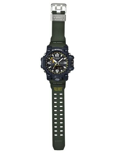 Casio G-Shock Mudmaster Triple Sensor Tough Solar Radio Resin Watch GWG-1000-1A3