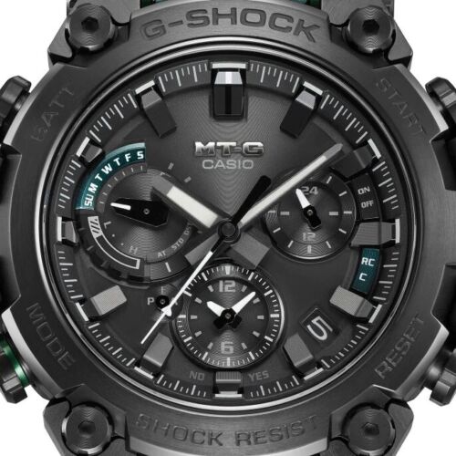 Casio G-Shock MTG Dual Core Guard Full SS and Resin Solar Watch MTG-B3000BD-1A2