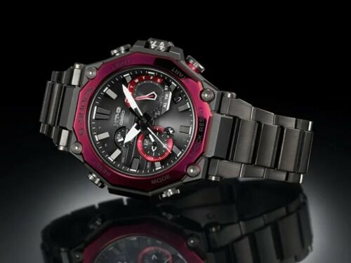 Casio G-Shock MT-G Black IP Tough Solar Radio Bluetooth Watch - MTG-B2000BD-1A4