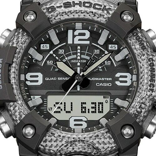 Casio G-Shock Mudmaster Quad Sensor Bluetooth Carbon Core Watch GG-B100-8A