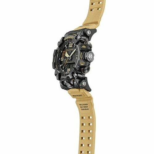 Casio G-Shock Mudmaster Tough Solar Tan Carbon Core Guard Watch GWG-2000-1A5