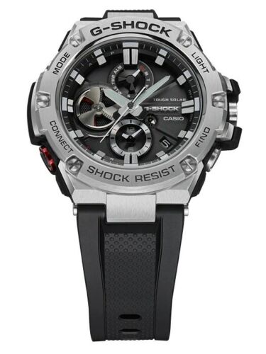 Casio G-Shock G-Steel Smartphone Link Bluetooth Tough Solar Watch - GST-B100-1