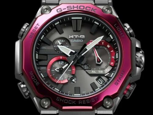 Casio G-Shock MT-G Black IP Tough Solar Radio Bluetooth Watch - MTG-B2000BD-1A4