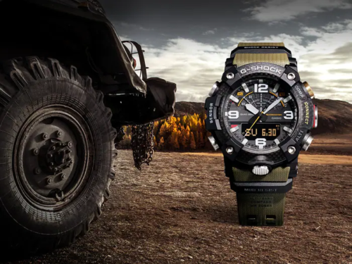 Casio G-Shock Mudmaster Quad Sensor Bluetooth Carbon Core Watch - GG-B100-1A3