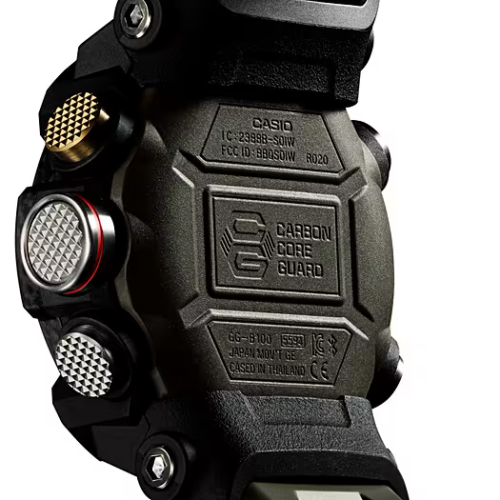 Casio G-Shock Mudmaster Quad Sensor Bluetooth Carbon Core Watch - GG-B100-1A3