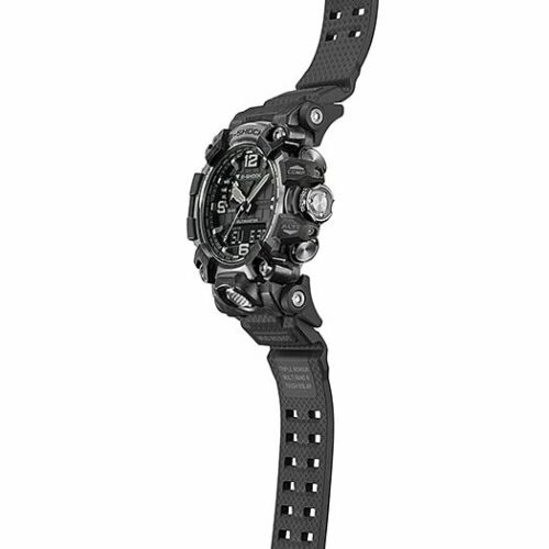 Casio G-Shock Mudmaster Tough Solar Radio Black Carbon Core Watch GWG-2000-1A1
