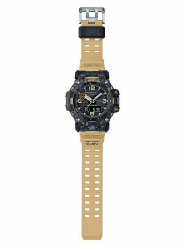 Casio G-Shock Mudmaster Tough Solar Tan Carbon Core Guard Watch GWG-2000-1A5