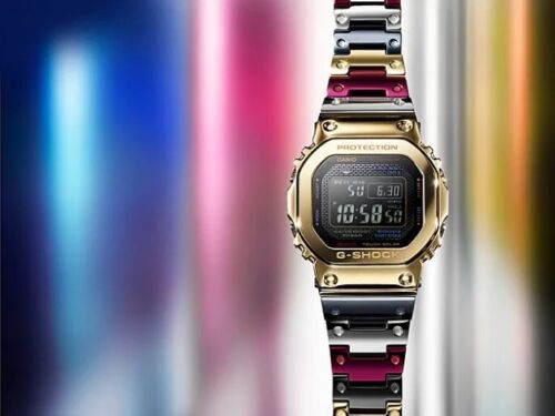 Casio G-Shock Titanium TranTixxii Tough Solar Bluetooth Watch - GMW-B5000TR-9