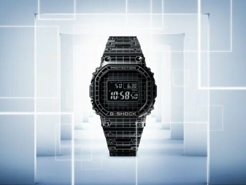 Casio G-Shock Origin Radio-Controlled Bluetooth Black IP SS Watch GMW-B5000CS-1