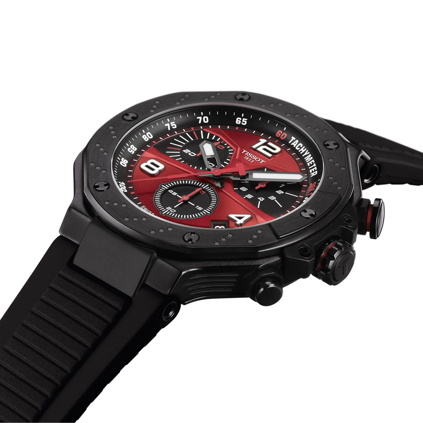 TISSOT T-RACE MOTOGP 2026 45MM LE Quartz Red Dial Watch T141.417.37.422.00
