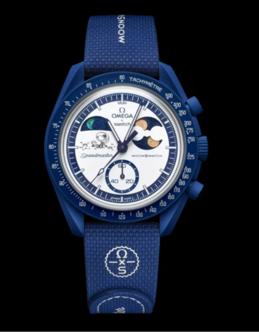 Omega × Swatch MoonSwatch Mission to Earthphase Moonshine Gold Watch SO33N702L