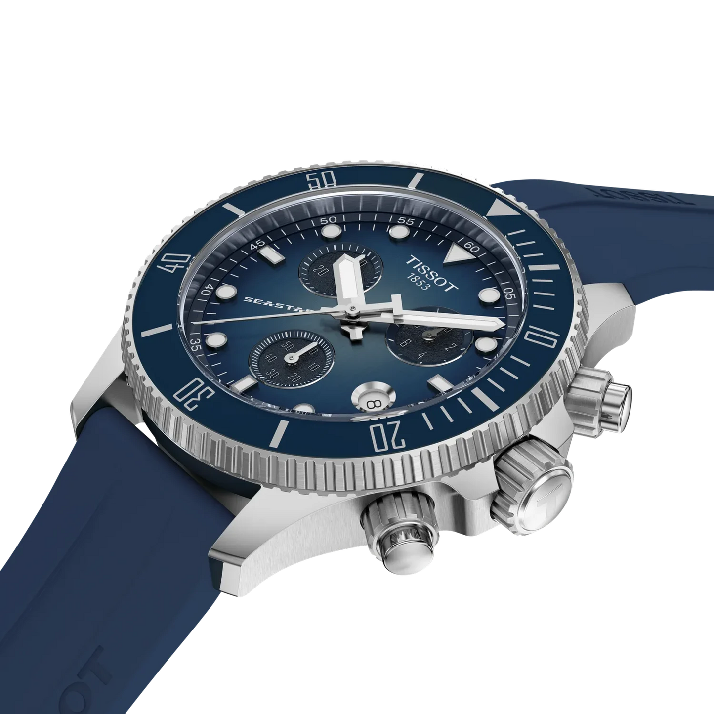 Tissot Seastar 1000 Quartz 38 MM Blue Dial Watch T120.217.17.041.00