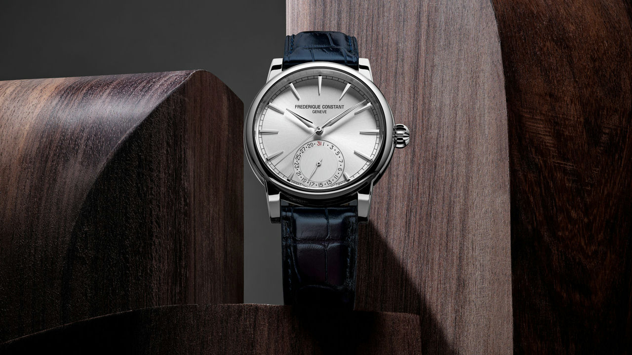 Frederique Classic Date Manufacture Automatic 40 MM SS Silver Dial Watch FC-706S3H6
