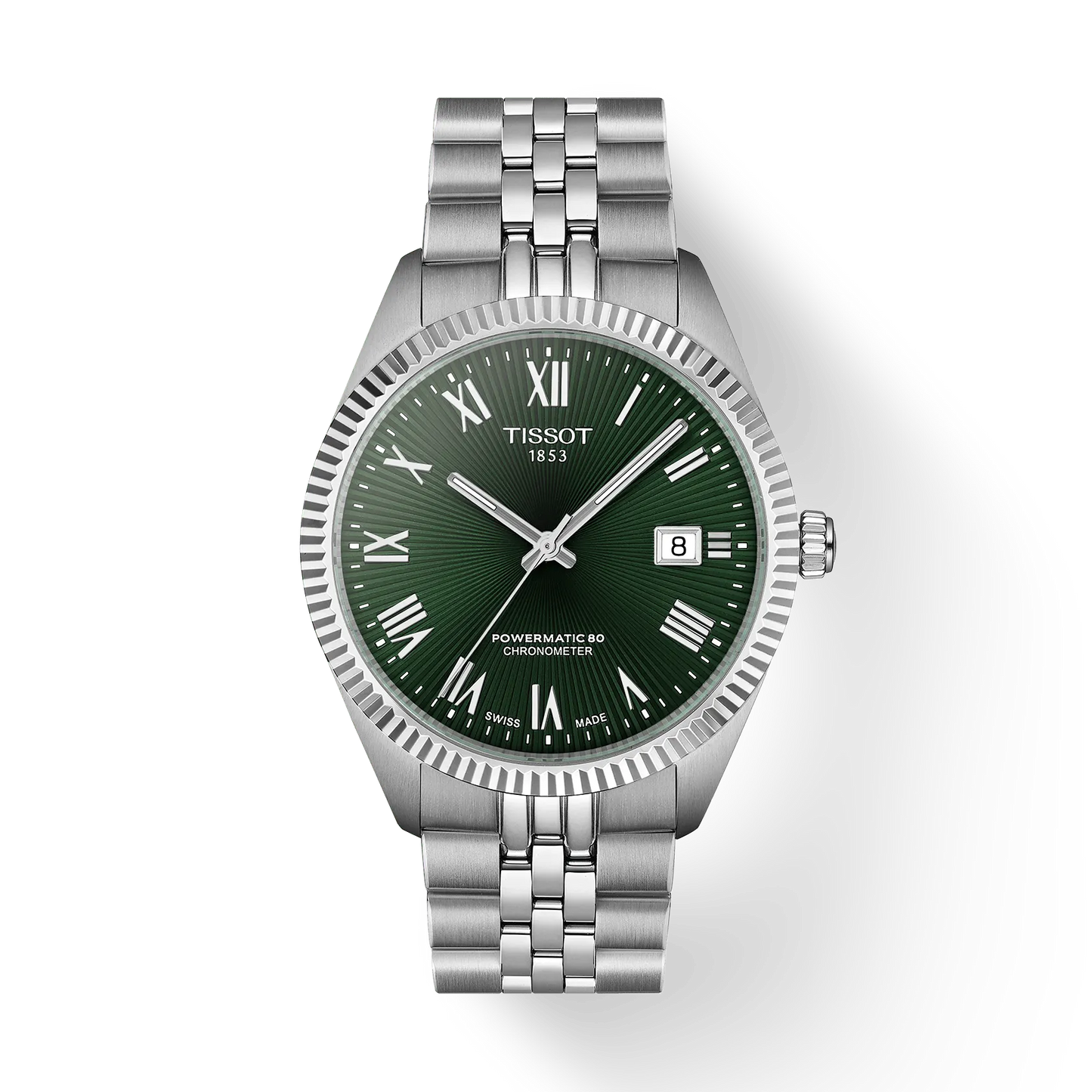 *PRE-ORDER* Tissot Ballade Automatic 80 COSC Chronometer 39 MM Stainless Steel Green Dial Watch T156.408.11.093.00