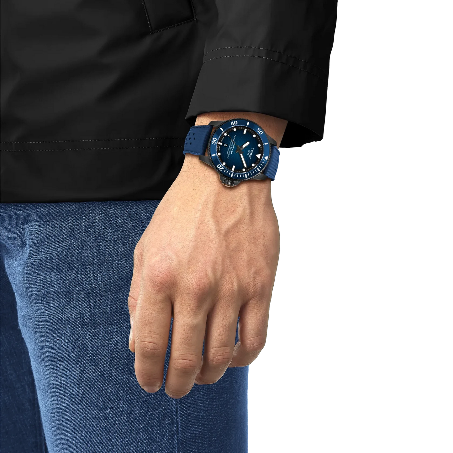 Tissot Seastar 2000 Dark Blue Dial SS 44 MM Watch T120.907.37.041.00