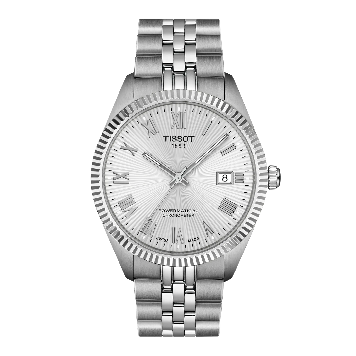 Tissot Ballade Automatic 80 COSC Chronometer 39 MM Stainless Steel Watch T156.408.11.033.00