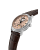 Frederique Classics Heart Beat Moonphase Date Automatic 40 MM Salmon Dial Watch FC-335MCSALB4P26