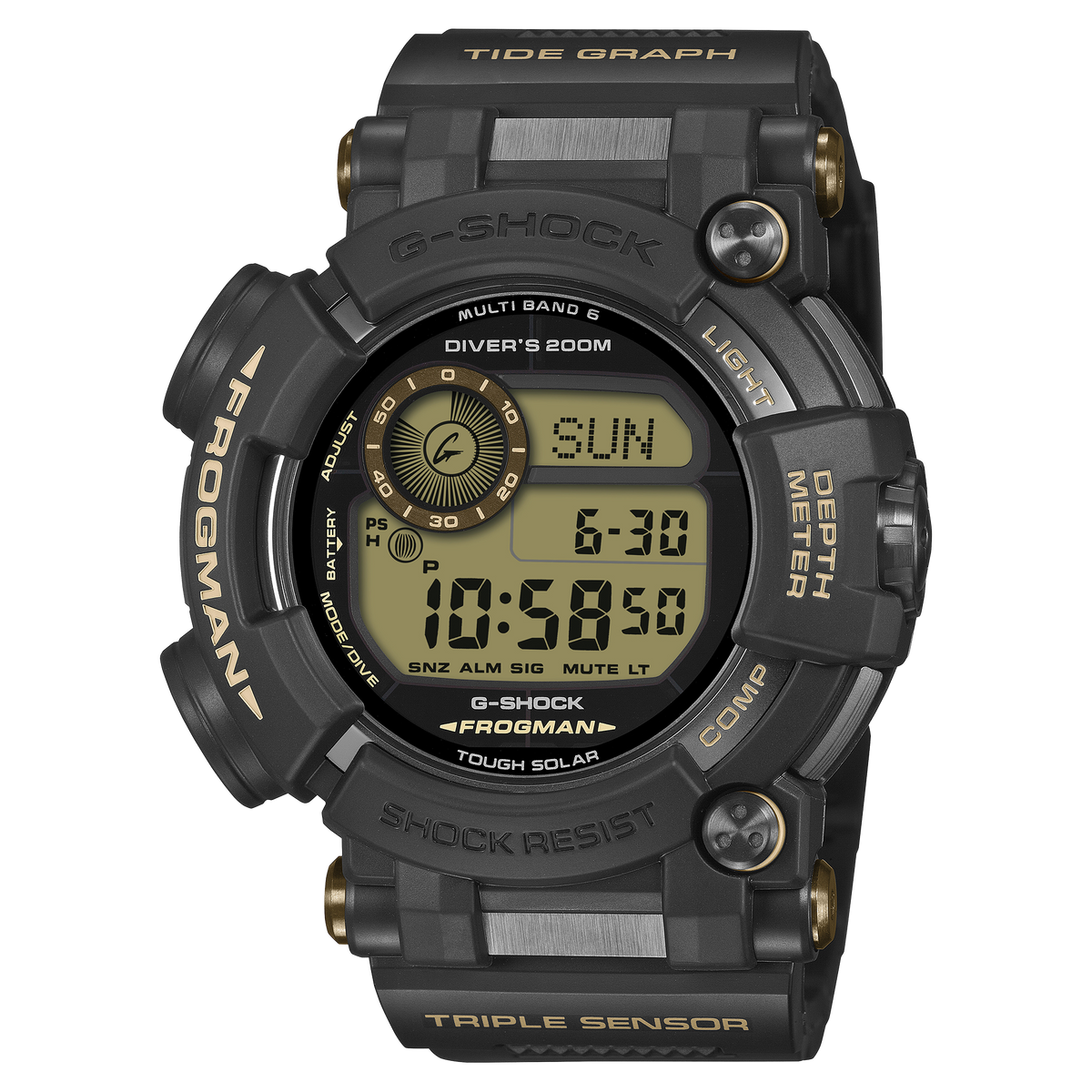 Casio G-Shock Frogman GWF-D1000BC-1 official studio image