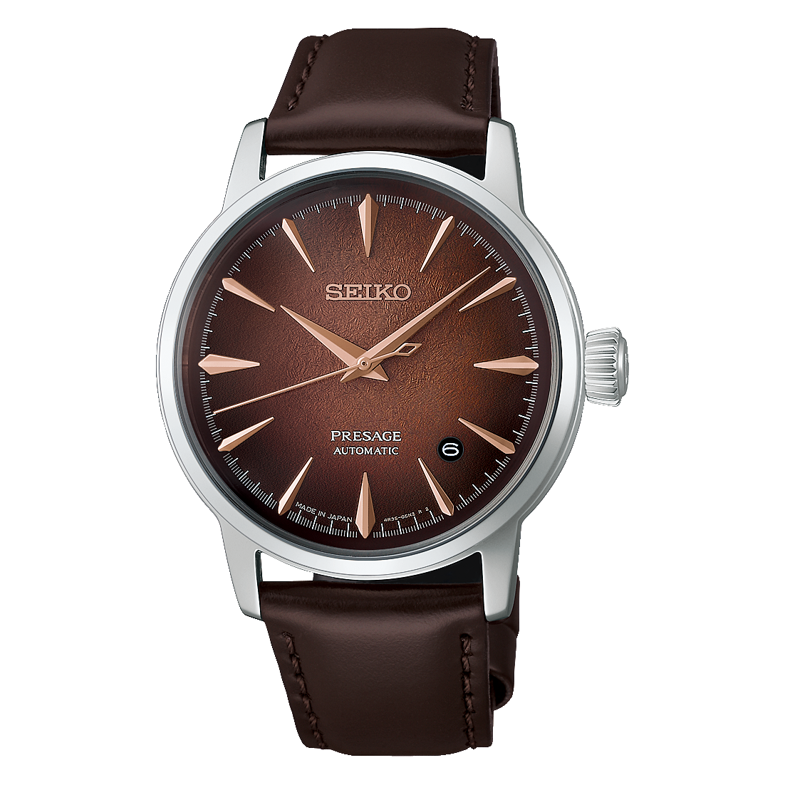 Seiko Presage Cocktail Time HCB003J1 gradient brown dial automatic watch