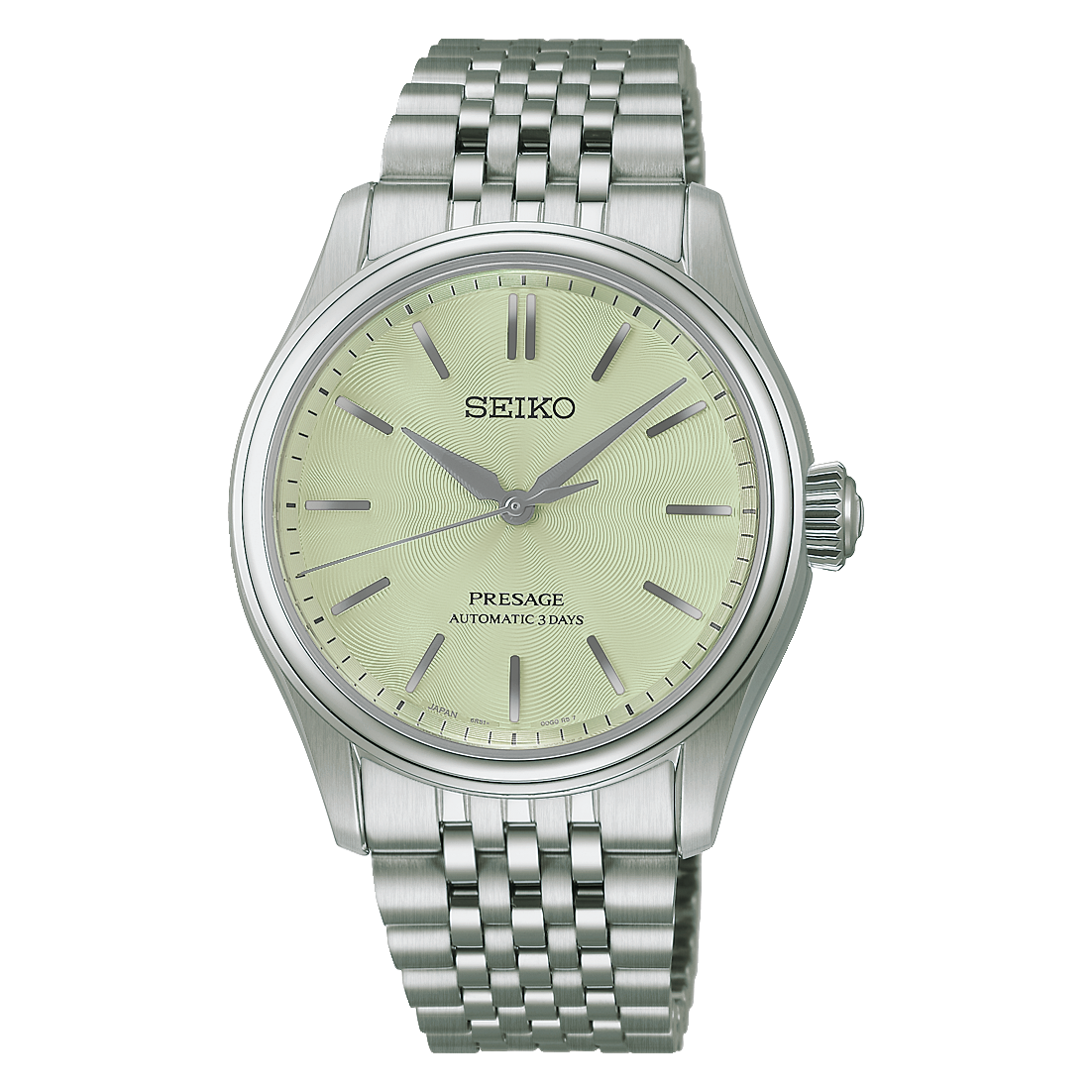 Seiko Presage Classic Series Automatic 38 MM Steel Mint Dial Watch HCC002J1