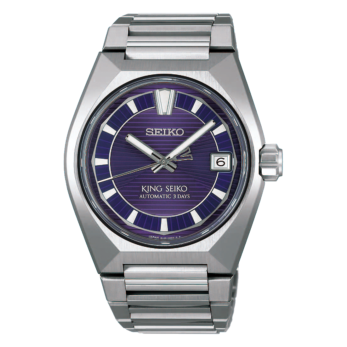 King Seiko VANAC 41 MM Stainless Steel Automatic Watch HKF001J1