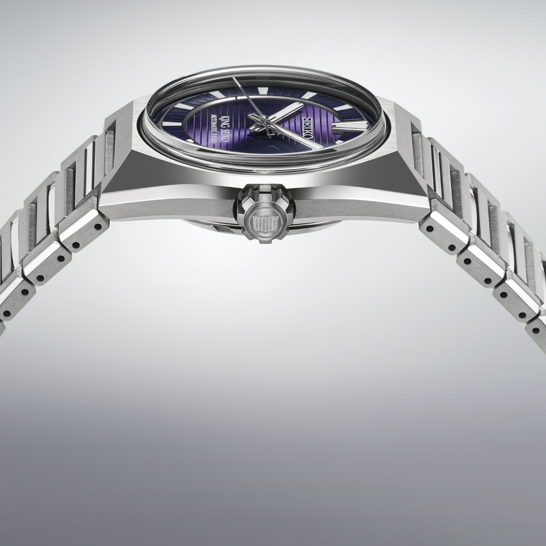 King Seiko VANAC 41 MM Stainless Steel Automatic Watch HKF001J1