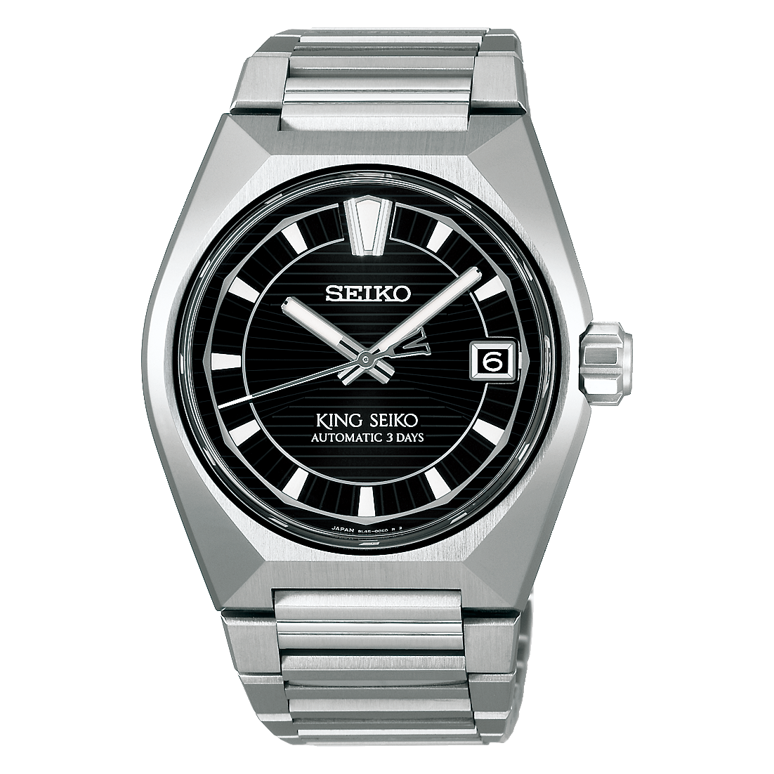 King Seiko VANAC 41 MM Stainless Steel Automatic Watch HKF003J1