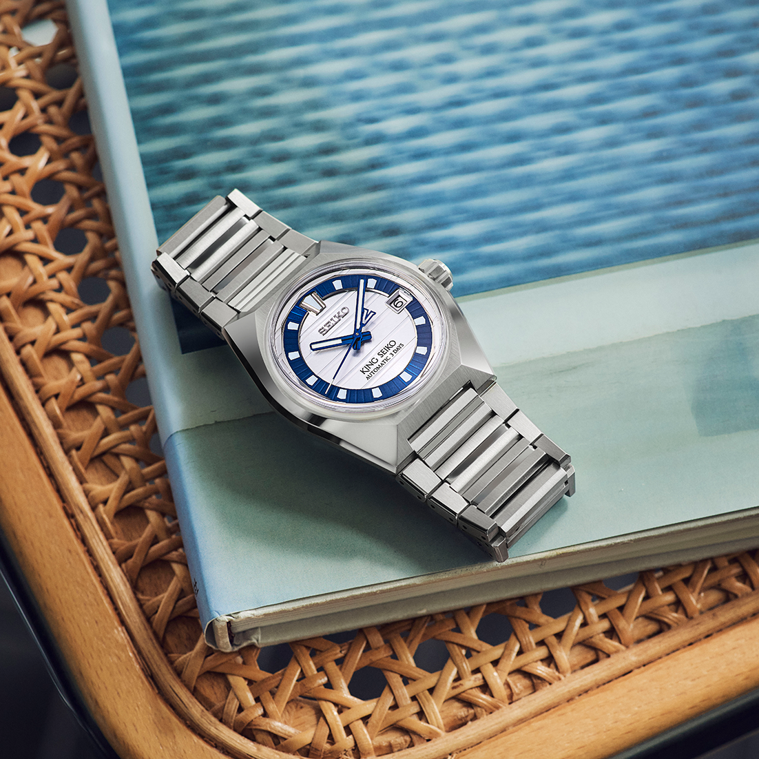 King Seiko VANAC 145th Anniversary Limited Edition 41 MM Stainless Steel Automatic Watch HKF004J1