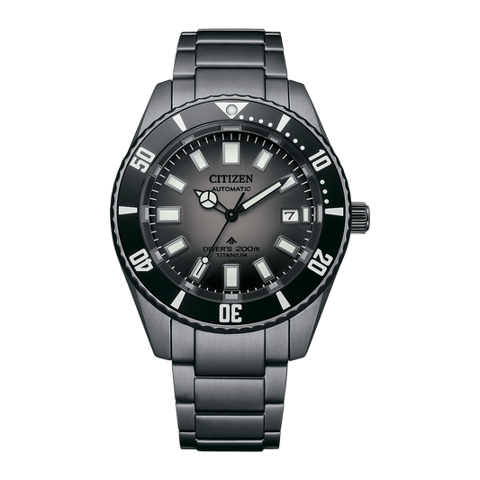 CITIZEN Promaster Automatic Titanium 41 MM Black Dial Watch NB6025-59H