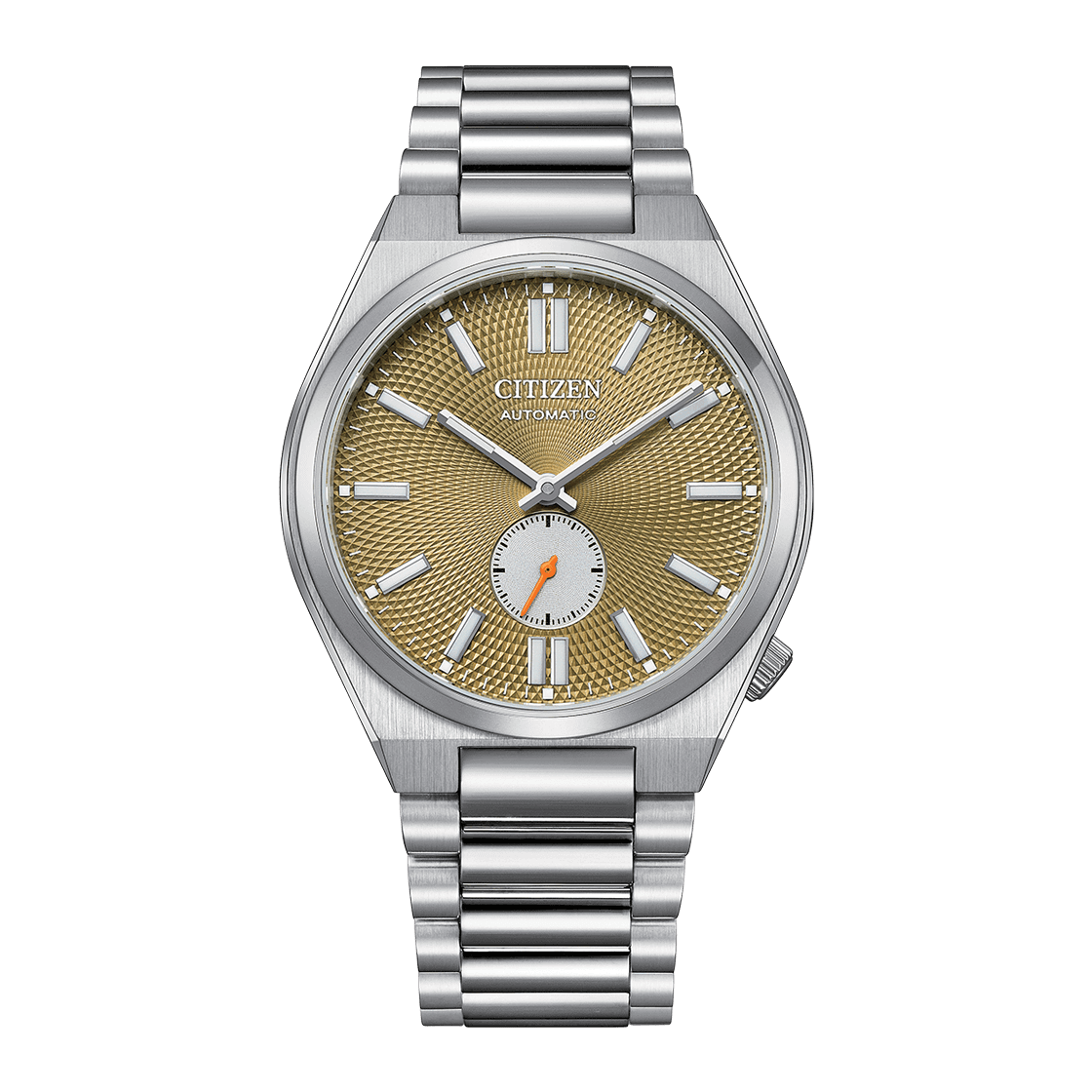 CITIZEN Mechanical Automatic Stainless Steel 40 MM Gold Dial Watch NK5010-51X