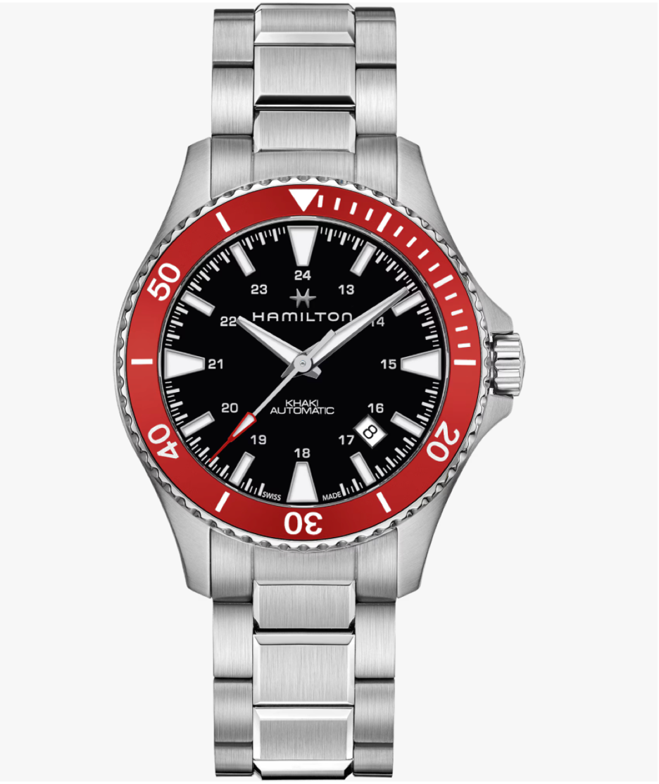 Hamilton Khaki Navy Scuba Automatic 40 MM Black Dial Watch H82405130