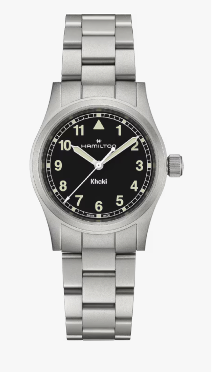 Hamilton Khaki Field Quartz 33 MM Black Dial Watch H69301130