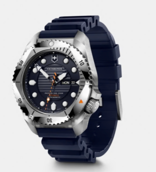 Victorinox Dive PRO Automatic 43 MM Blue Bracelet Blue Matt Dial Watch 241995